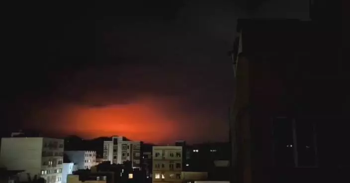 Footage shows Iran intercepting Israeli missiles in night skies over Tehran