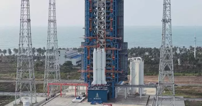 Long March-8A carrier rocket transferred to launch pad