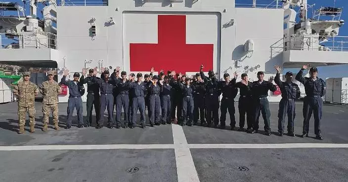 China’s navy hospital ship crew conducts exchanges with Chilean counterparts