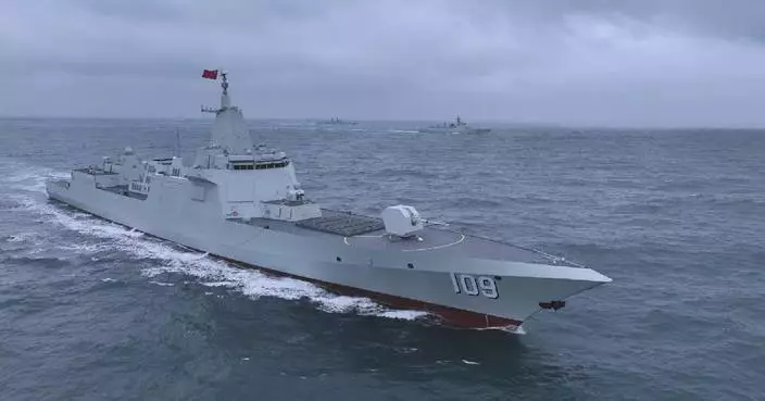 China's newly commissioned Type 055 destroyer Donggaun completes 1st maritime training