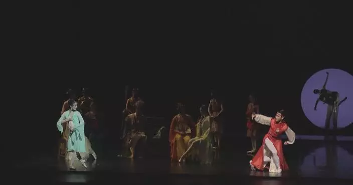 Chinese ballet "A Dream of the Red Mansion" debuts in Singapore