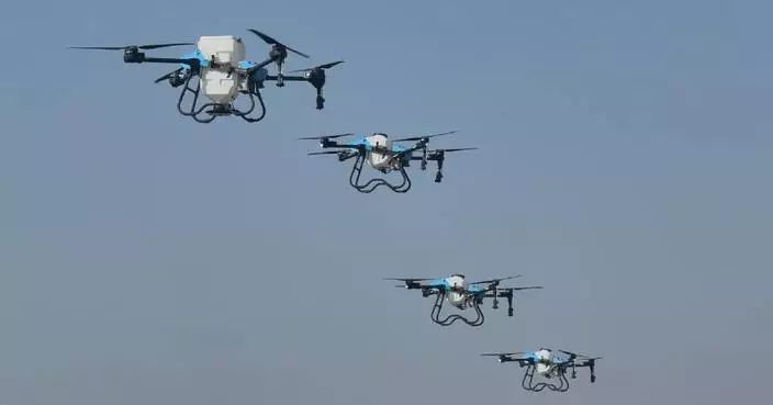 Chinese-made drones help boost agricultural development around world