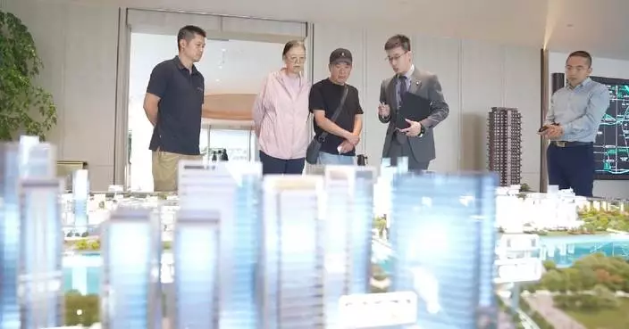 China's home price decline eases in February