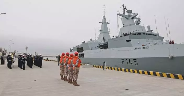 Shanghai welcomes South African frigate for goodwill visit