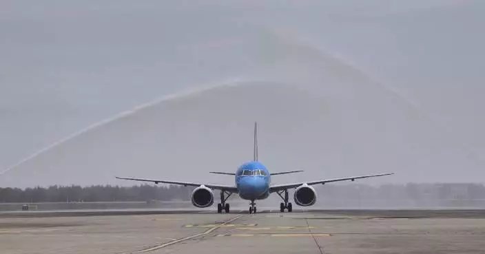 China's homegrown C919 aircraft launches new domestic air route