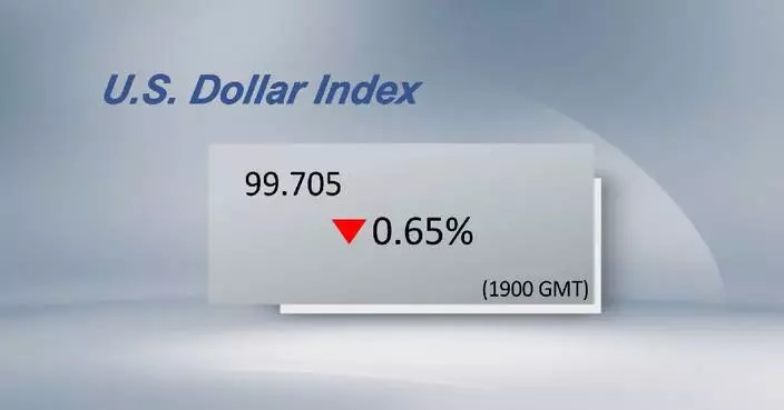 U.S. dollar ticks down