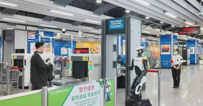 Embodied AI robots in accelerated transition to real-life scenarios in south China’s Guangzhou