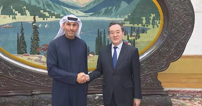 Chinese vice premier meets UAE president’s special envoy on relations