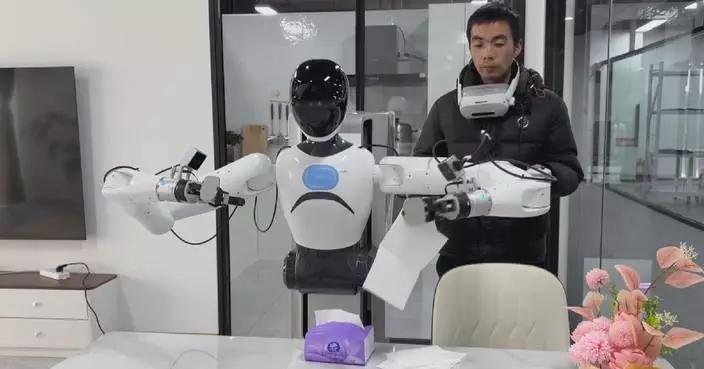 Beijing humanoid robot data training center to launch new phase of tactile sensing learning