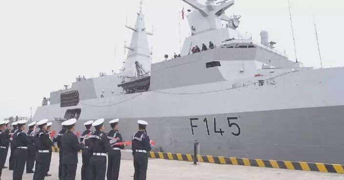 South African Navy frigate completes five-day goodwill visit to Shanghai