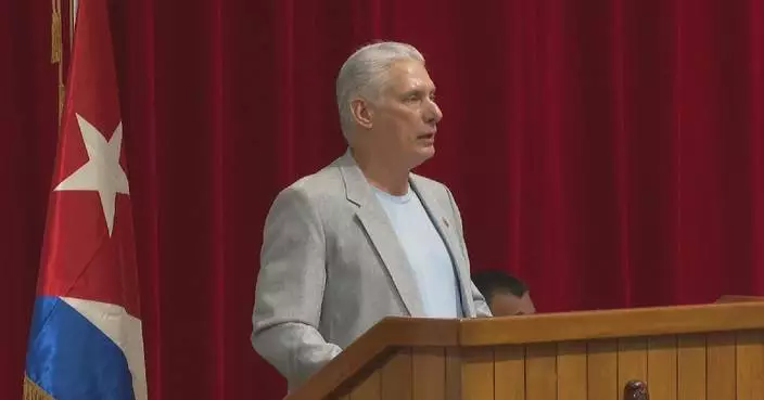 Cuban president expresses gratitude for int’l support supplies amid US blockade