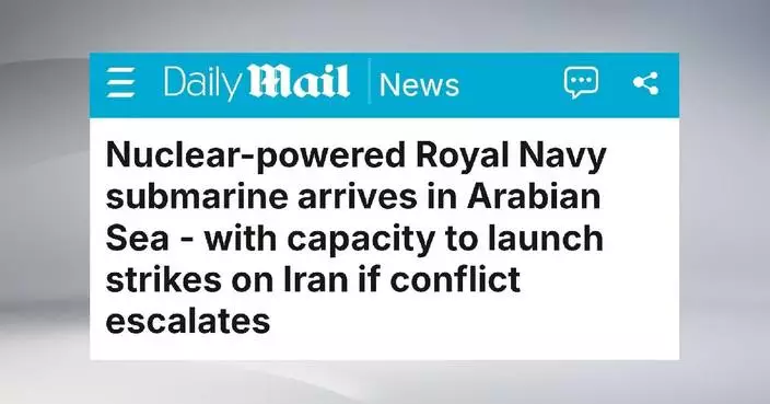 British nuclear-powered submarine arrives in Arabian Sea: media