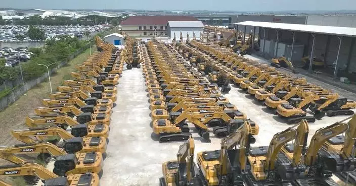 China's engineering machinery exports up 33.4 percent in January-February