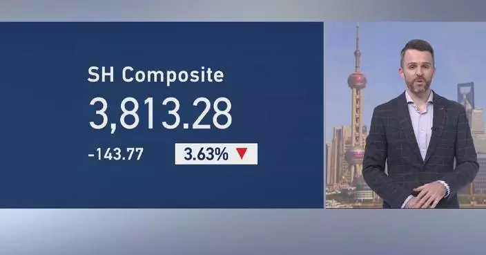 Chinese shares plunge amid growing tensions in Middle East