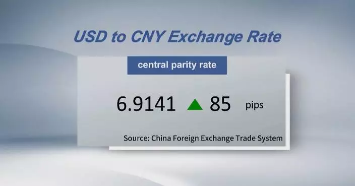 Chinese yuan weakens to 6.9141 against USD Friday