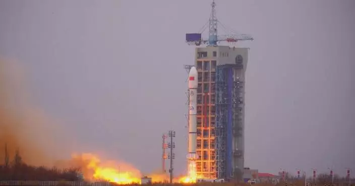 China launches new test satellite
