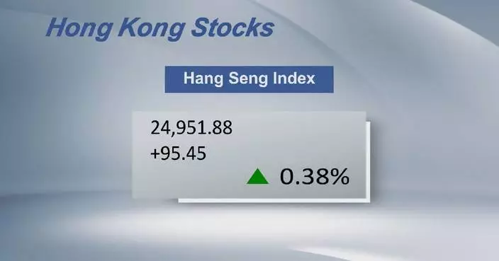 Hong Kong stocks close 0.38 pct higher