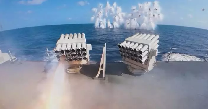 New PLA navy vessels conduct training in South China Sea