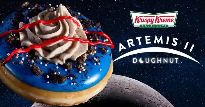 KRISPY KREME® Launches Artemis II Doughnut to Celebrate NASA’s Historic Deep Space Crewed Mission, Available March 31 – April 2