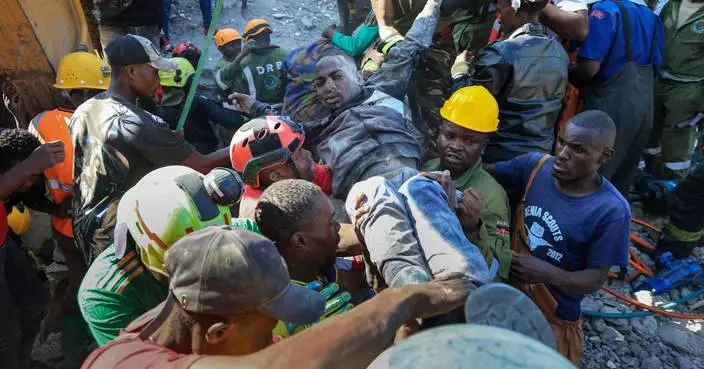 Planned demolition of a building in Nairobi goes wrong and leaves at least 4 people dead
