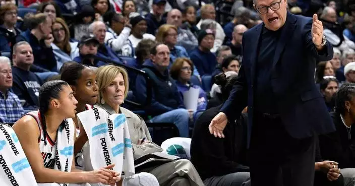 UConn, UCLA, Texas and South Carolina, all No. 1 seeds, top final AP Top 25 before March Madness