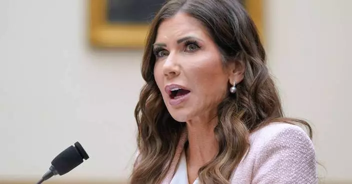 The Latest: Trump fires Homeland Security Secretary Noem amid criticism over immigration enforcement