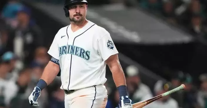 Scuffling 2025 AL MVP runner-up Cal Raleigh out of Mariners lineup against Yankees