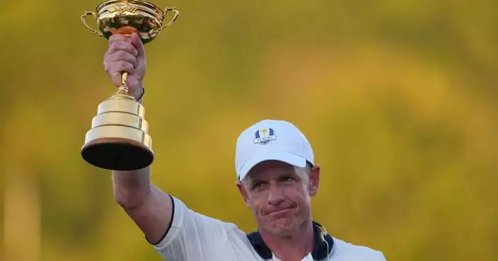 Luke Donald to return as Ryder Cup captain for Europe for 2027 competition