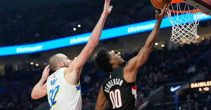 Scoot Henderson scores 28 points as the Trail Blazers beat the reeling Pacers 131-111
