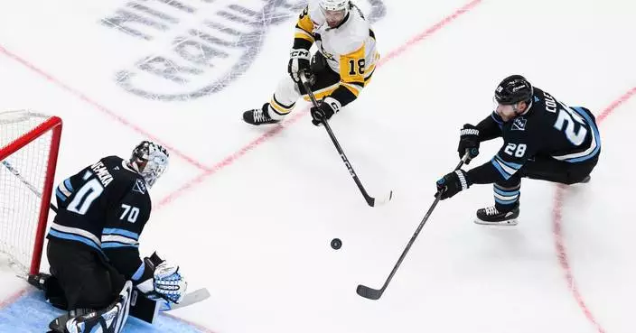 Penguins rally from two-goal deficit to top Mammoth 4-3