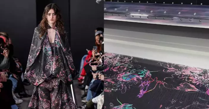Kyocera’s inkjet textile printer supports the sustainable fashion presented by Florania at Milan Fashion Week