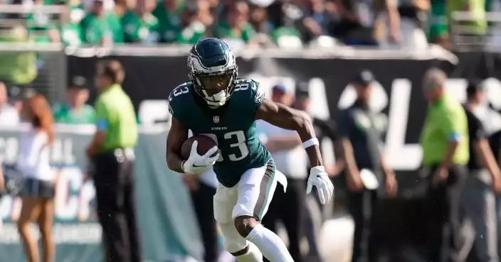 Falcons are adding QB Tua Tagovailoa and receiver Jahan Dotson, AP sources say