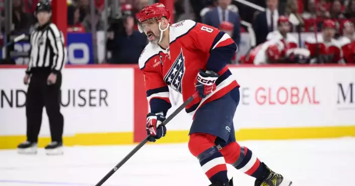 Avalanche beat Capitals in OT after Alex Ovechkin scores his 1,000th NHL goal counting playoffs