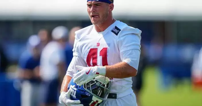 Micah McFadden returns to the Giants, healthy and ready to play for John Harbaugh
