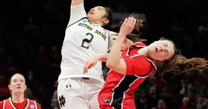Hannah Hidalgo dazzles as Notre Dame rolls past Fairfield 79-60 in women’s March Madness