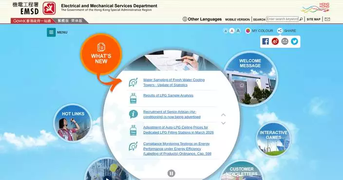 EMSD Announces Auto-LPG Price Adjustment for April 2026 at Dedicated Filling Stations