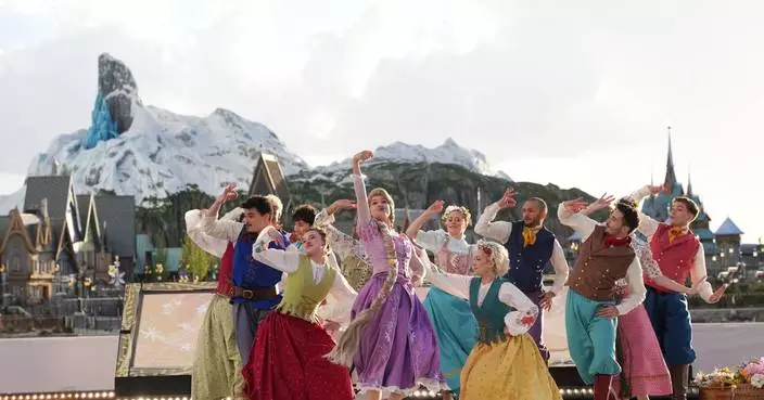 Disney opens World of Frozen at renamed Paris park in 2 billion euro expansion