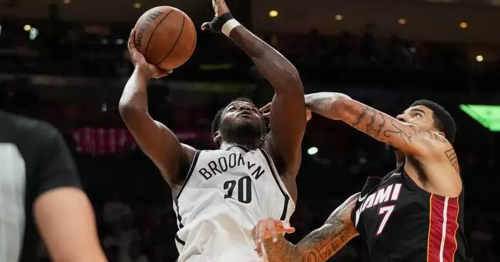 Nets backup center Day’Ron Sharpe to have season-ending surgery for torn ligament in his thumb