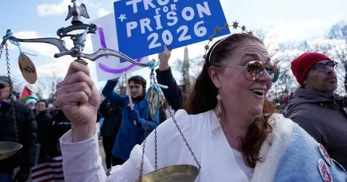 “No Kings” protests held to rally against Trump administration, in photos