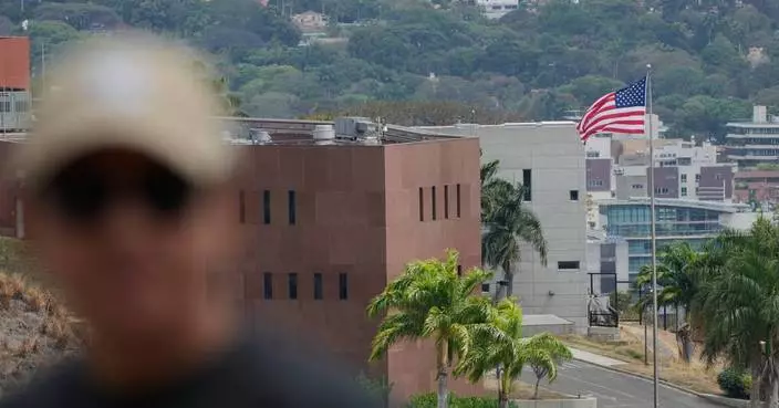 American flag raised at US Embassy in Venezuela for the 1st time since 2019