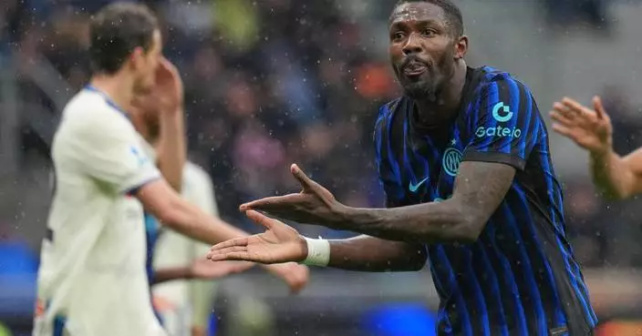 Serie A leader Inter held 1-1 by Atalanta, giving AC Milan chance to reduce gap
