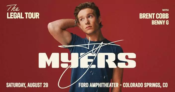 VENU Announces Ty Myers at Ford Amphitheater, Adding to Growing 2026 Concert Season