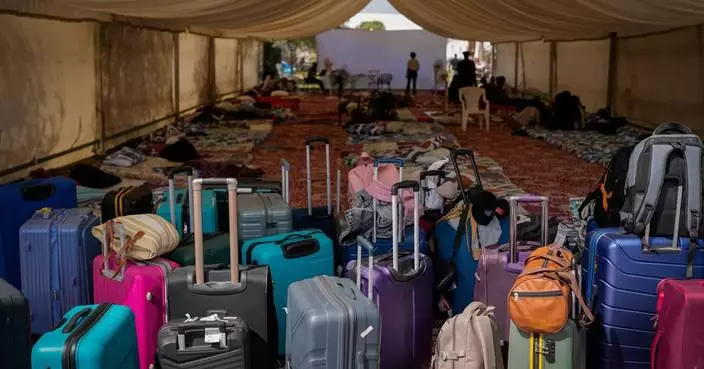 Photos show travellers stuck in the UAE taking shelter from war at Indian expat’s home