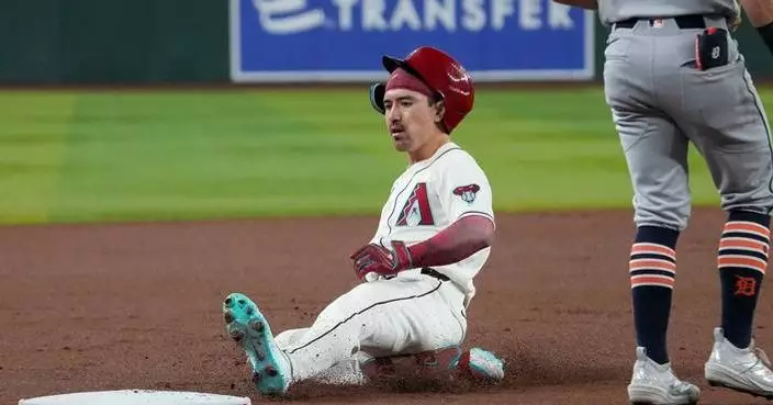 Corbin Carroll has 4 RBIs, Diamondbacks ruin Justin Verlander’s return to Tigers in 9-6 win