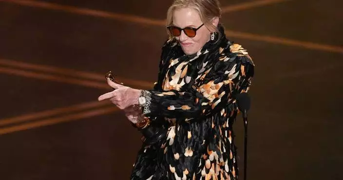 Amy Madigan wins Oscar for best supporting actress in ‘Weapons,’ 40 years after last nomination