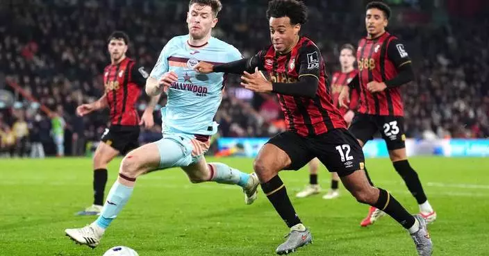 US midfielder Tyler Adams out of Bournemouth squad for game at Burnley