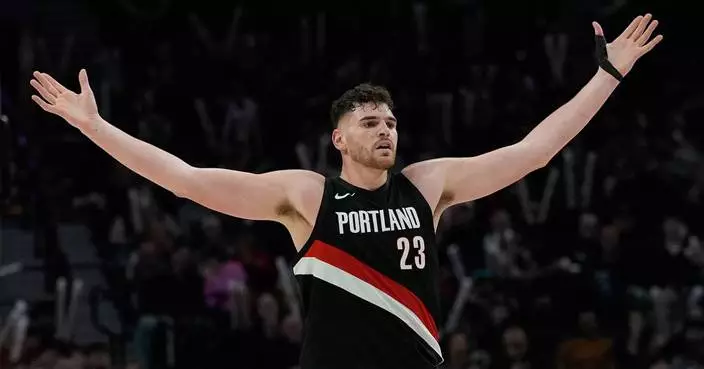 Trail Blazers beat the Jazz 124-114 to close in on the Warriors for 9th in the West