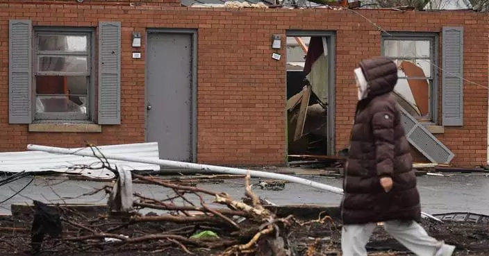 Photos show tornado damage after powerful storms hit Illinois and Indiana