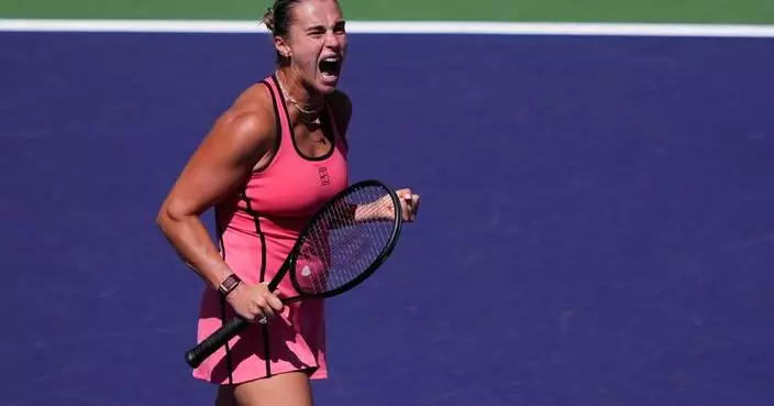 World No. 1 Aryna Sabalenka rallies to beat Elena Rybakina for 1st title at Indian Wells