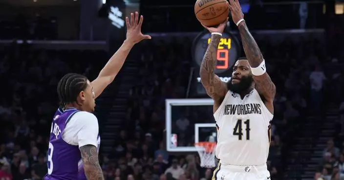 Pelicans beat Jazz 115-105 for 4th straight win after Zion Williamson leaves game with ankle injury